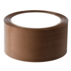 Brun akryl tape 50 MM (36 ruller)